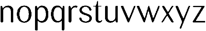 RundaleRound Light otf (300) Font LOWERCASE