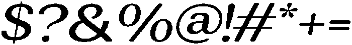 RundaleRound MedExpIta otf (500) Font OTHER CHARS