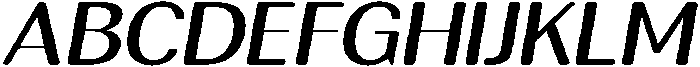 RundaleRound MedExpIta otf (500) Font UPPERCASE