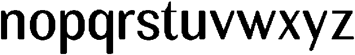 RundaleRound MedSemCond otf (500) Font LOWERCASE