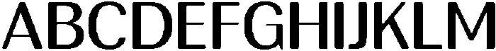 RundaleRound MedSemExp otf (500) Font UPPERCASE