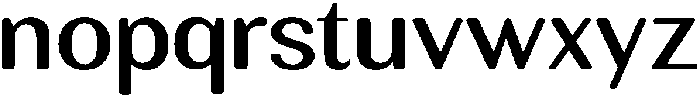 RundaleRound MedSemExp otf (500) Font LOWERCASE