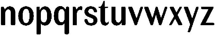RundaleRound SemBdCond otf (600) Font LOWERCASE