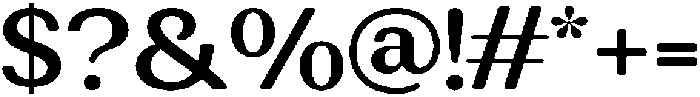 RundaleRound SemBdSemExp otf (600) Font OTHER CHARS