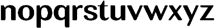 RundaleRound SemBdSemExp otf (600) Font LOWERCASE