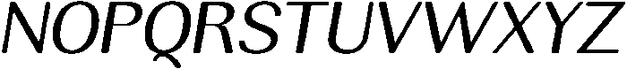 RundaleRound SemExpIta otf (400) Font UPPERCASE