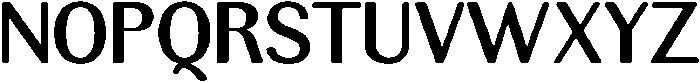 RundaleRound SemiBold otf (600) Font UPPERCASE