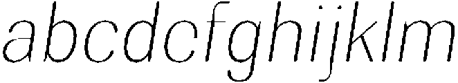 RundaleRound ThinItalic otf (100) FONT