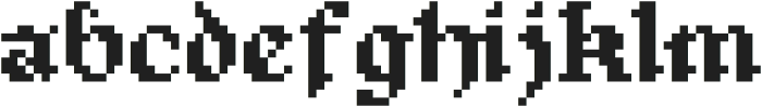 RuneCraft ttf (400) Font LOWERCASE