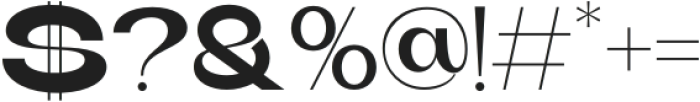 Runex Semi Bold otf (600) Font OTHER CHARS