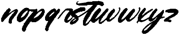 Runing Squad Italic otf (400) Font LOWERCASE