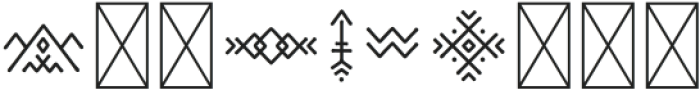 Runista Symbols otf (400) Font OTHER CHARS