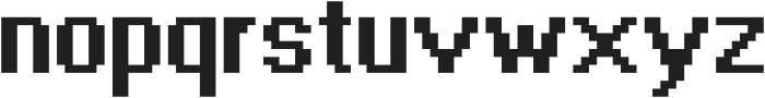 RuntimePixels ttf (400) Font LOWERCASE