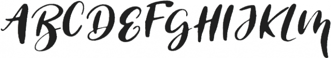 Rusarian Rough otf (400) Font UPPERCASE