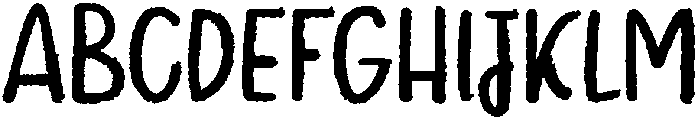 Rush Hour Regular otf (400) Font UPPERCASE