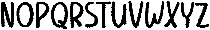 Rush Hour Regular otf (400) Font UPPERCASE