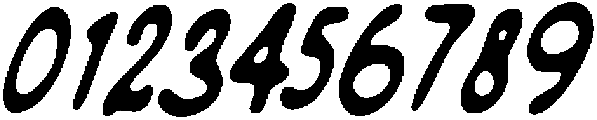 Rush Tension Blur otf (400) Font OTHER CHARS
