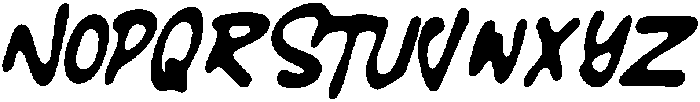 Rush Tension Blur otf (400) Font UPPERCASE
