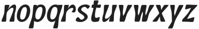 Rush Twist Italic otf (400) Font LOWERCASE