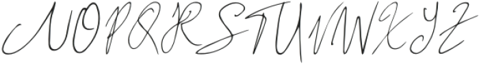 Rush Twist Signature Italic otf (400) Font UPPERCASE