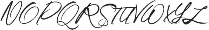 Rush alt. ttf (400) Font UPPERCASE