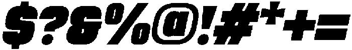 Rushel Italic otf (400) Font OTHER CHARS