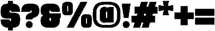 Rushel Regular otf (400) Font OTHER CHARS