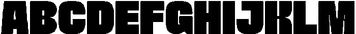 Rushel Regular otf (400) Font UPPERCASE