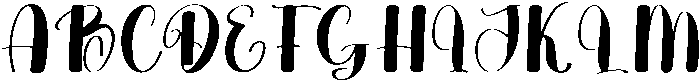 Rushing Regular otf (400) Font UPPERCASE
