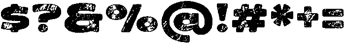Rushpico Regular otf (400) Font OTHER CHARS