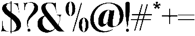 Rushy Regular otf (400) Font OTHER CHARS