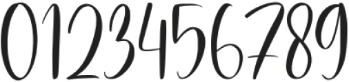 Rusliny Script Regular otf (400) Font OTHER CHARS