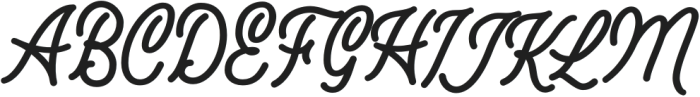 Rust Vengers Script otf (400) Font UPPERCASE