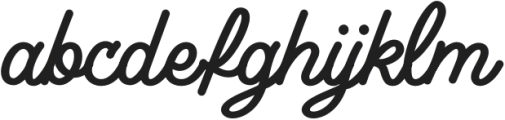 Rust Vengers Script otf (400) Font LOWERCASE