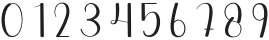 Rustic Decoration Regular otf (400) Font OTHER CHARS