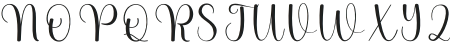 Rustic Decoration Regular otf (400) Font UPPERCASE