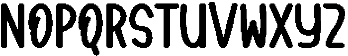Rustic Handmade Regular otf (400) Font UPPERCASE