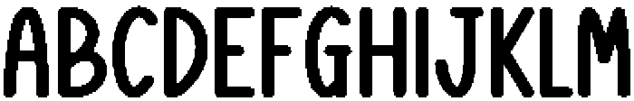 Rustic Handmade Regular otf (400) Font LOWERCASE