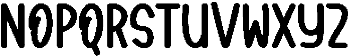 Rustic Handmade Regular otf (400) Font LOWERCASE