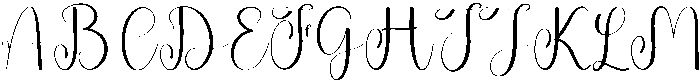 Rustic Pantry Regular otf (400) Font UPPERCASE