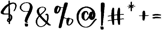 Rustic Regular otf (400) Font OTHER CHARS
