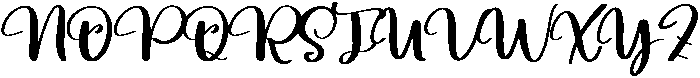 Rustic Regular otf (400) Font UPPERCASE