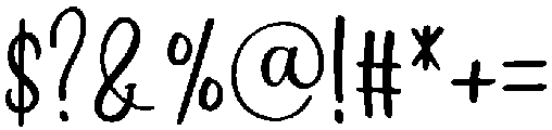 Rustic Regular otf (400) Font OTHER CHARS