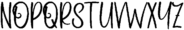 Rustic Regular otf (400) Font UPPERCASE