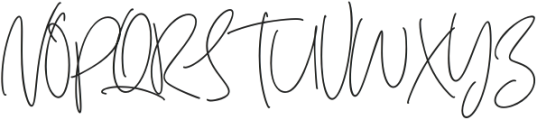 Rustic Village Handwritten otf (400) Font UPPERCASE
