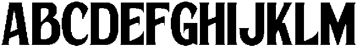 Rustic Vintage  Regular otf (400) Font UPPERCASE