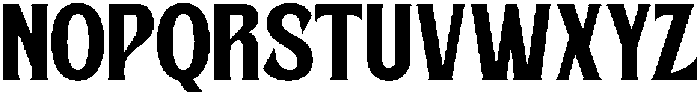 Rustic Vintage  Regular otf (400) Font UPPERCASE