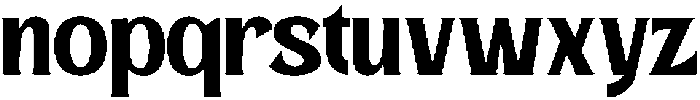 Rustic Vintage  Regular otf (400) Font LOWERCASE