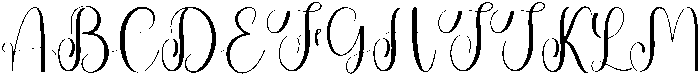 Rustic Wedding Regular otf (400) Font UPPERCASE
