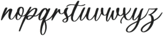 RusticWedding-Regular otf (400) Font LOWERCASE